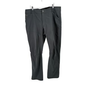 Kuhl Silencr Ripstop Grey Hike Camp Outdoor Pants Performance Stretch Mens 38x32